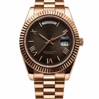 Covaday Or Rose Chocolat — montre Cova Watches