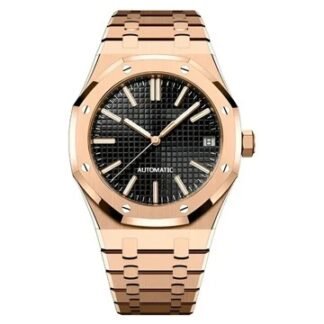 Montre Covaoak Or Rose Noir