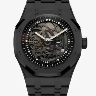 Montre Covaoak Squelette Noir