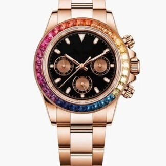 Covatona Arc-en-ciel Or Rose — montre Cova Watches