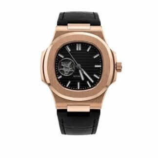 Montre Covautilus Or Rose Cœur Ouvert