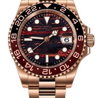 Montre GMCova Or Rose Ébène